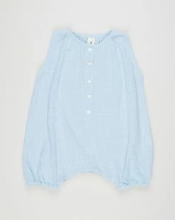 Promo ❤️ SUMMER and STORM Cotton Onesie - Babies Powder Blue 😍