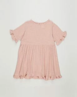 Buy 🔥 SUMMER and STORM Frill 👗 Dress - Babies-Kids Blush 🔥