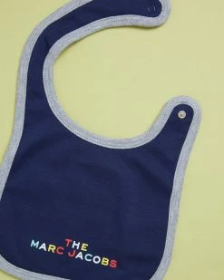 New 🤩 Marc Jacobs Bodysuit & Bib Set - Babies Grey & Blue 😉 -Baby Online store http3A2F2Fstatic.theiconic.com .au2Fp2Fthe marc jacobs 6729 1578531 4