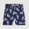 New ✔️ Tom & Teddy Pineapple Boardshorts Shell Pink 🥰