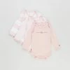 Outlet 🤩 Tommy Hilfiger Baby Body 3 Pack Giftbox Delicate Pink ⌛
