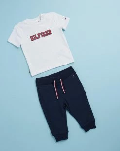 Cheapest 🎉 Tommy Hilfiger Sweatpants Giftbox - Babies Twilight Navy ✨