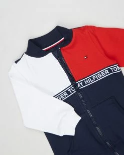Best deal 🔔 Tommy Hilfiger Colourblock Coverall Giftbox - Babies Twilight Navy ✔️ -Baby Online store http3A2F2Fstatic.theiconic.com .au2Fp2Ftommy hilfiger 2010 3721431 3