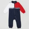 Best deal 🔔 Tommy Hilfiger Colourblock Coverall Giftbox - Babies Twilight Navy ✔️