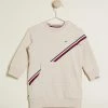 Cheapest ❤️ Tommy Hilfiger Global Stripe 👗 Dress - Babies Smooth Stone ✔️