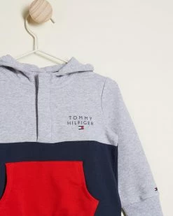 New 😍 Tommy Hilfiger Colourblock Logo Set - Babies Light Grey Heather 🛒 -Baby Online store http3A2F2Fstatic.theiconic.com .au2Fp2Ftommy hilfiger 3096 8990841 4