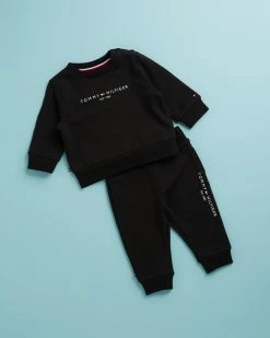 Discount 🎉 Tommy Hilfiger Essential Set - Babies Black 💯