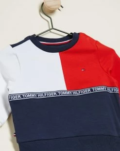 Brand new ⭐ Tommy Hilfiger Colourblock Jogger Set - Babies Twilight Navy 🛒 -Baby Online store http3A2F2Fstatic.theiconic.com .au2Fp2Ftommy hilfiger 3137 5621431 5