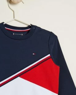Top 10 🔥 Tommy Hilfiger Organic Cotton Branded Sweatshirt - Babies Twilight Navy 😉 -Baby Online store http3A2F2Fstatic.theiconic.com .au2Fp2Ftommy hilfiger 3172 8890841 3