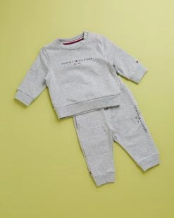Discount 👏 Tommy Hilfiger Essential Set - Babies Grey Heather 🔥