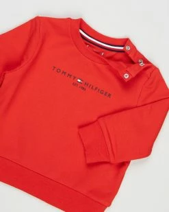 Discount 🔔 Tommy Hilfiger Essential Sweatshirt - Babies Deep Crimson 😉 -Baby Online store http3A2F2Fstatic.theiconic.com .au2Fp2Ftommy hilfiger 4623 5437221 3