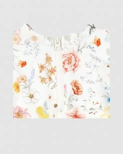 Best Sale ✨ Toshi Long Sleeve Swim Onesie - Babies Secret Garden Lilly 🤩 -Baby Online store http3A2F2Fstatic.theiconic.com .au2Fp2Ftoshi 0288 3993741 3