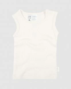 Deals 🧨 Toshi Dreamtime Organic Singlet - Babies Cream 🤩