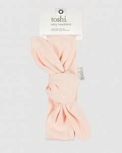Best deal 👏 Toshi Organic Singlet Onesie & Headband Set - Babies Blush 🛒 -Baby Online store http3A2F2Fstatic.theiconic.com .au2Fp2Ftoshi 0372 0304741 4