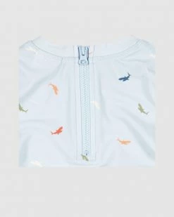 Best Pirce 😀 Toshi Long Sleeve Swim Rashie - Babies Sharks 🤩 -Baby Online store http3A2F2Fstatic.theiconic.com .au2Fp2Ftoshi 0397 9893741 3