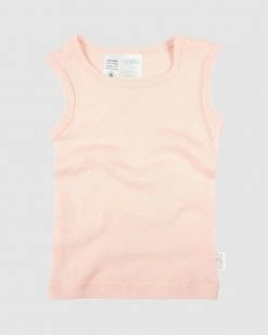 Flash Sale 🎁 Toshi Dreamtime Organic Singlet - Babies Blush 🤩