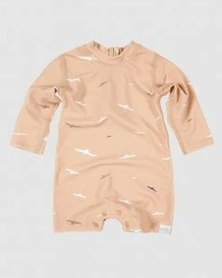 Wholesale 👏 Toshi Long Sleeve Swim Onesie - Babies Twilight ❤️