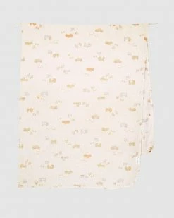 Outlet 👏 Toshi Muslin Print Wrap - Babies Hillbilly 🌟