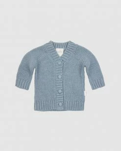 Discount ✔️ Toshi Organic Andy Cardigan - Babies Storm 🎁