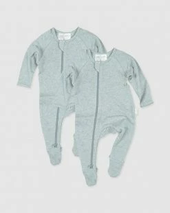 Best deal 🌟 Toshi Organic Long Sleeve Onesie - 2-Pack - Babies Ice 😍