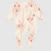 Budget 😍 Toshi Long Sleeve Print Onesie - Babies Rustic Rose 🤩