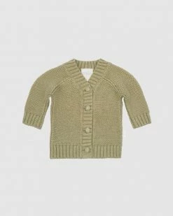 Buy 🥰 Toshi Organic Andy Cardigan - Babies Olive 🔥