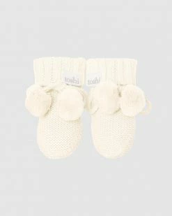 Best reviews of ✨ Toshi Marley Organic Booties - Babies Cream 🥰