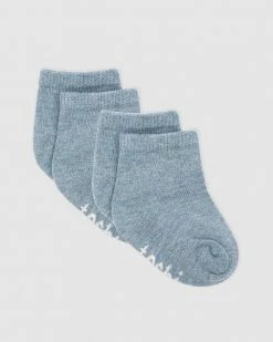 Best Pirce ❤️ Toshi Organic 🧦 Socks 2-Pack - Babies Storm ✨