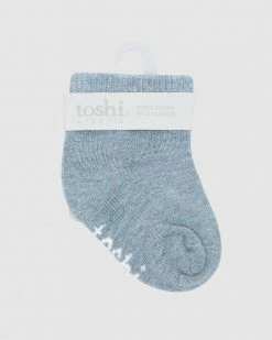Best Pirce ❤️ Toshi Organic 🧦 Socks 2-Pack - Babies Storm ✨ -Baby Online store http3A2F2Fstatic.theiconic.com .au2Fp2Ftoshi 1750 7079051 4