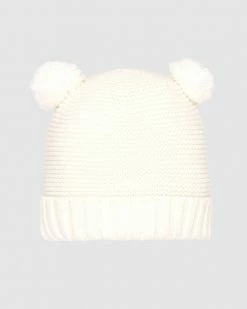 Flash Sale 🎁 Toshi Organic Shibuya Beanie - Babies Cream 😀