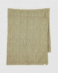 Cheap 👏 Toshi Organic Bowie Blanket - Babies Olive 🔥
