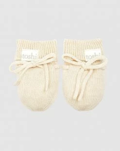 Buy 🤩 Toshi Organic Marley Mittens - Babies Feather 🎁