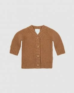 Discount 👏 Toshi Organic Andy Cardigan - Babies Walnut 👏