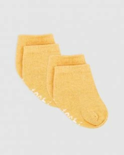Coupon ⭐ Toshi Organic 🧦 Socks 2-Pack - Babies Butternut 🎉