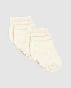 Budget ❤️ Toshi Organic 🧦 Socks 2-Pack - Babies Feather 😍