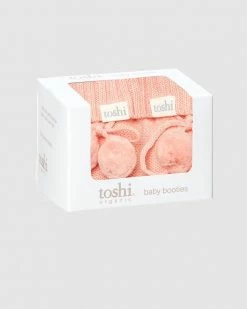 Coupon 🤩 Toshi Organic Onesie Singlet, Beanie & Booties Set - Babies Blush 👏 -Baby Online store http3A2F2Fstatic.theiconic.com .au2Fp2Ftoshi 2041 5304741 4