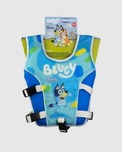 Coupon ⌛ Wahu Bluey Swim Vest 20-30kg - Kids Bluey & Blue ✔️