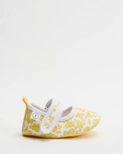 Best Sale 😍 Walnut Melbourne Liberty Mary Jane Canvas 👟 Sneakers - Kids D'Anjo Sky ✨