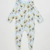 Outlet 👏 Walnut Melbourne Zali Zip Onesie - Babies Morning Wren 😍