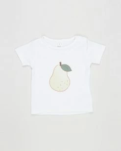 Discount ⭐ Walnut Melbourne Frankie Tee - Babies-Kids Pear Placement 😍