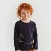 Brand new 🔔 Wild Island The Wanderer Top - Babies-Kids Night Sky Navy ⌛