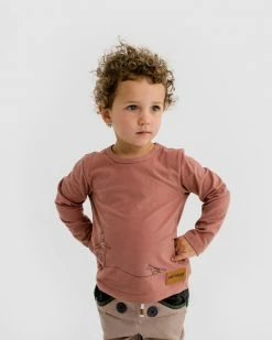 New 👏 Wild Island The Wanderer Top - Babies-Kids Dusty Pink 🔔