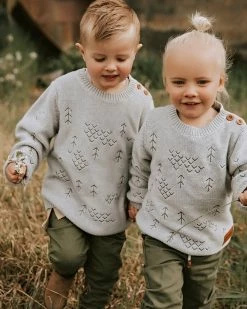 New 😍 Wild Island The Windswept Pullover - Babies-Kids Mist Grey ⭐ -Baby Online store http3A2F2Fstatic.theiconic.com .au2Fp2Fwild island 7416 6904221 6