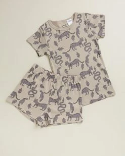 New 🤩 Wilson & Frenchy Organic Short Sleeve Pyjamas - Kids Azzad 😉