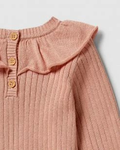 Wholesale 🎉 Wilson & Frenchy Knitted Rib Ruffle 👗 Dress - Babies Dusk 🎉 -Baby Online store http3A2F2Fstatic.theiconic.com .au2Fp2Fwilson and frenchy 1245 3657621 4