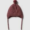 Best Pirce 🧨 Wilson & Frenchy Knitted Cable Bonnet - Babies Wild Ginger Fleck 👏