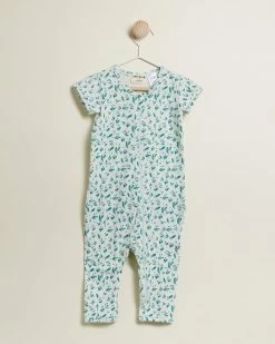 Outlet ✔️ Wilson & Frenchy Organic Zipsuit - Babies Petite Fleur 🥰