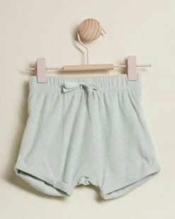 Outlet 👍 Wilson & Frenchy Organic Terry Shorts - Babies Pebble 😀