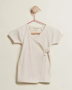 Brand new 🔥 Wilson & Frenchy Organic Rib Kimono Top - Babies Oyster ❤️