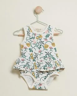 Top 10 👍 Wilson & Frenchy Organic Ruffle Bodysuit - Babies Nixie Fleur ❤️